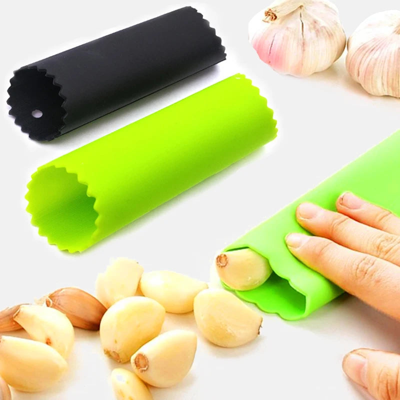 1pcs Silicone Garlic Peeler  Roller Stripper   Upgrade Roll Tube Garlic