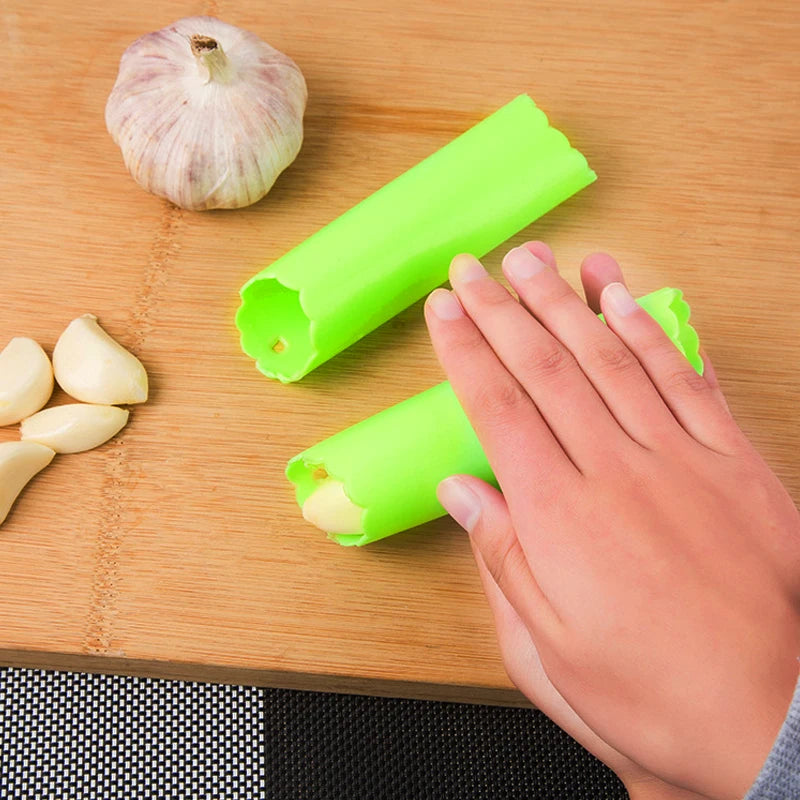 1pcs Silicone Garlic Peeler  Roller Stripper   Upgrade Roll Tube Garlic